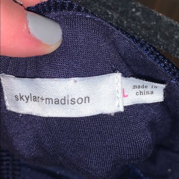 Navy Blue Velvet Cut Out Cocktail Dress - Picture 4 of 5